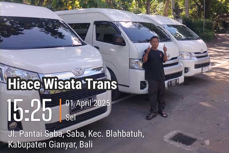 sewa hiace jakarta bali