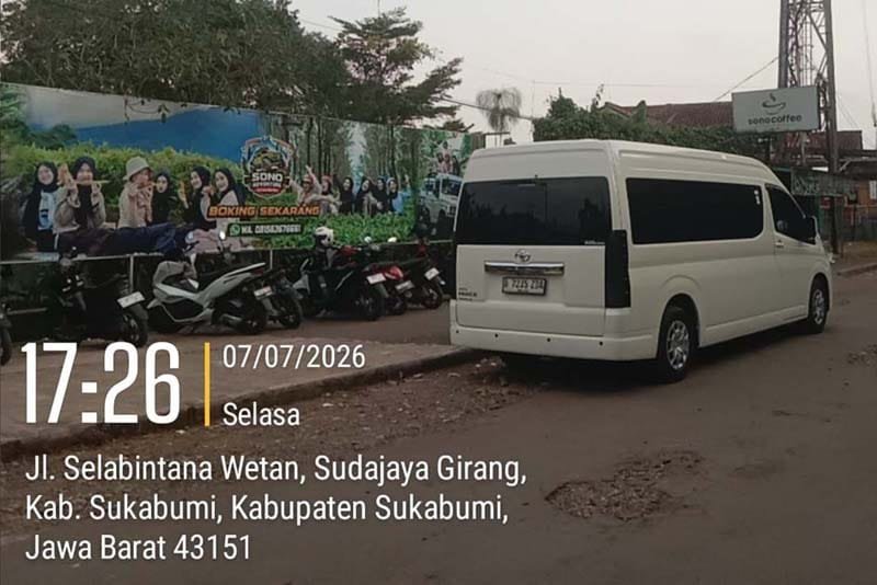 Sewa Hiace Karet Tengsin